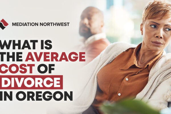 What is the average cost of divorce in Oregon